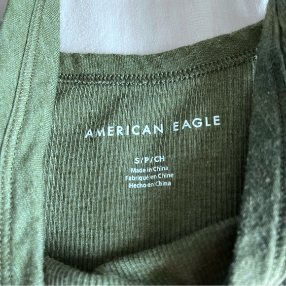 Green tank top - good condition - women’s small - Picture 2 of 2